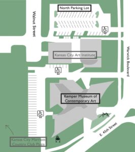 Kemper Museum Parking Map